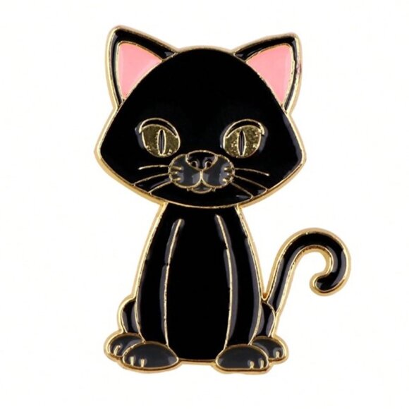 DISNEY Hocus Pocus “Binx the Black Cat” Enamel Trading Pin (NEW & SO CUTE!) - Picture 1 of 3